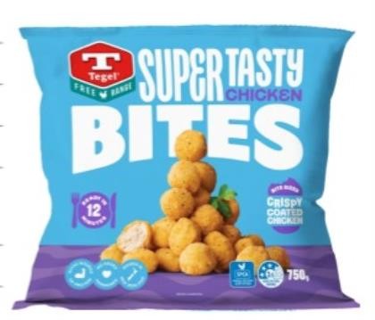 Chicken Bites Free Range 750g