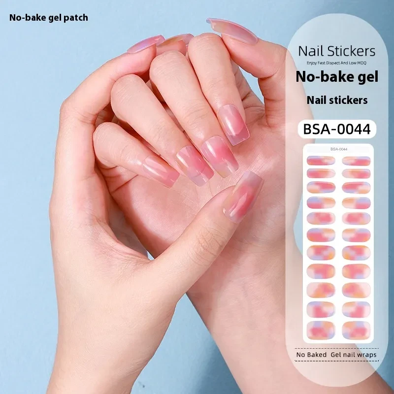 Baking-free Gel Nail Stickers Christmas European And American