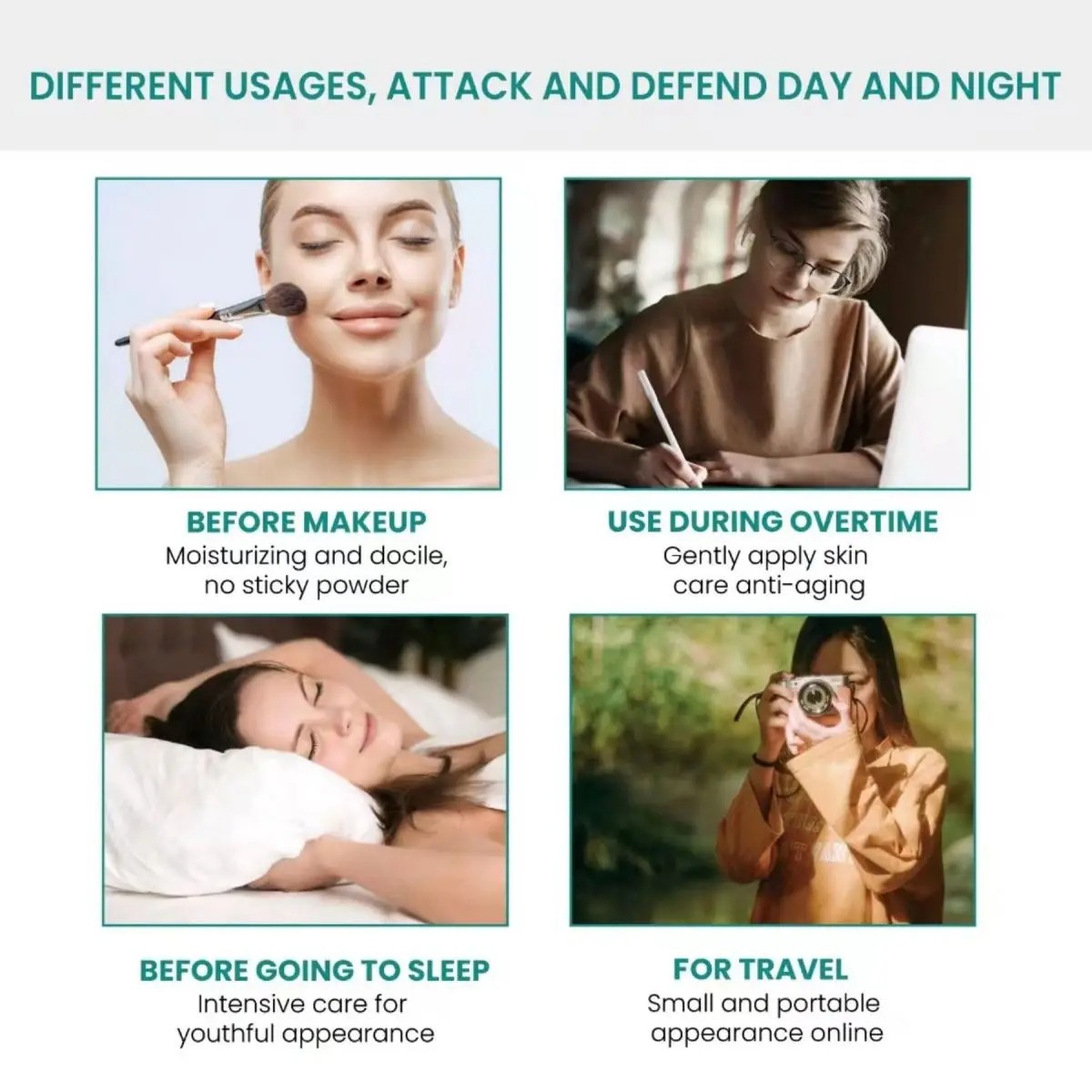 Collagen Facial Essence Deep Repair Moisturizing Hyaluronic Acid - Fade Fine Lines Facial Care