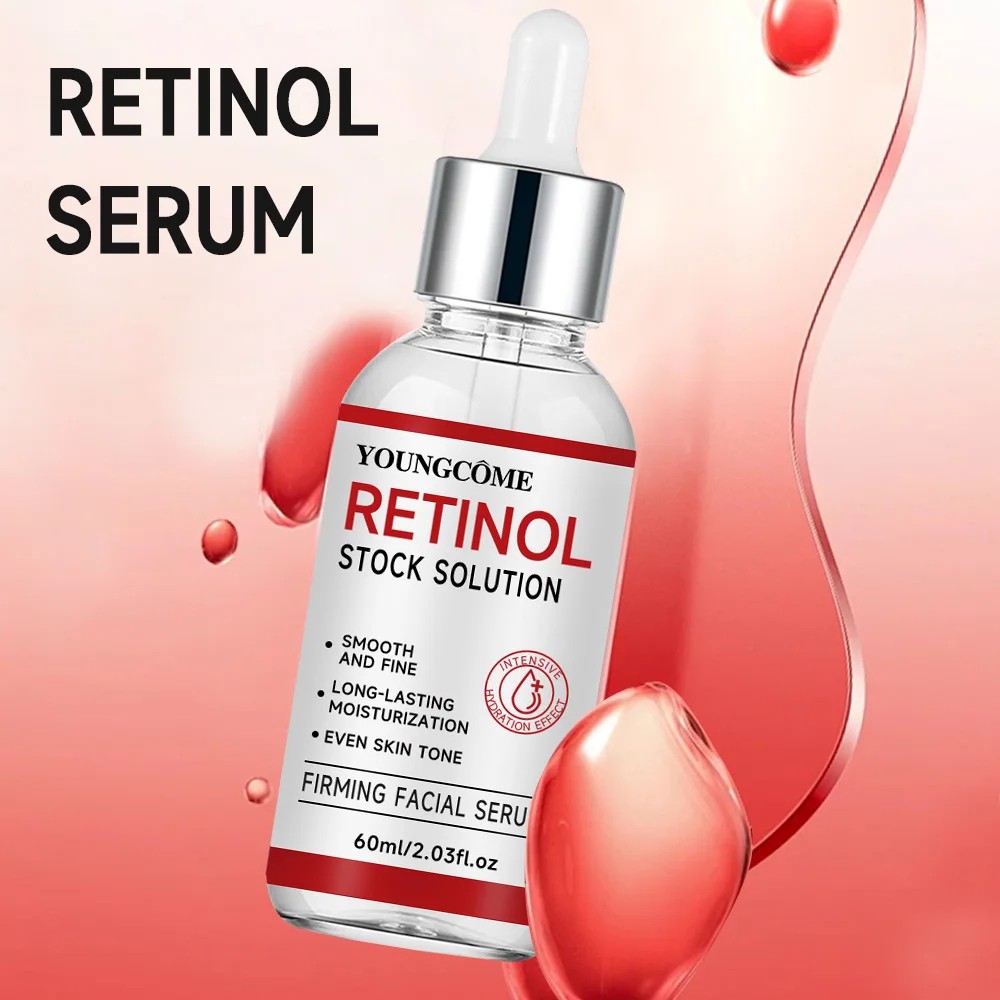 Retinol Face Cream & Essence - Anti-Aging, Whitening, Moisturizing, Smooth Brightening Skin Facial Cream, Travel Package