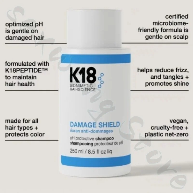 Daily Nourishing and Protective Shampoo - Blue Bottle, Smooth and Shiny, Refreshing and Fluffy