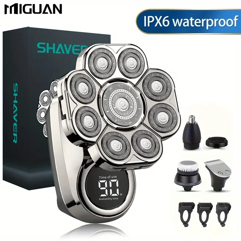 Ultimate Men's Cordless Rechargeable Electric Head Shave