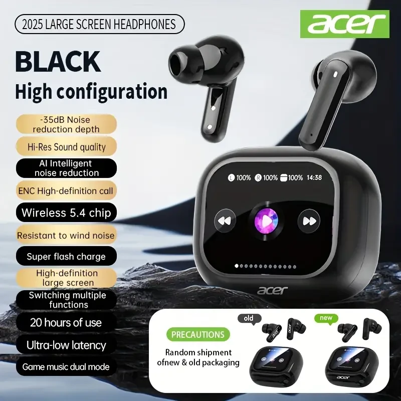 ACER OHR541 Wireless Headphones  High-Definition Sound