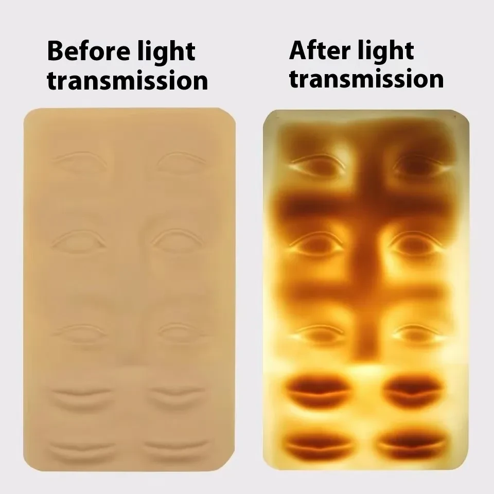 Tattoo Embroidery Silica Gel Practice Leather