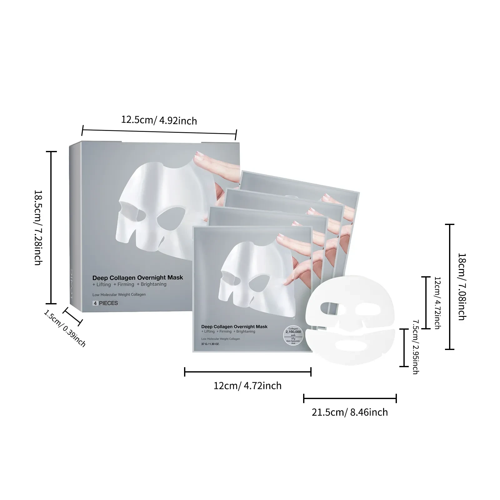 Gel Deep Collagen Soothing Mask Moisturizing