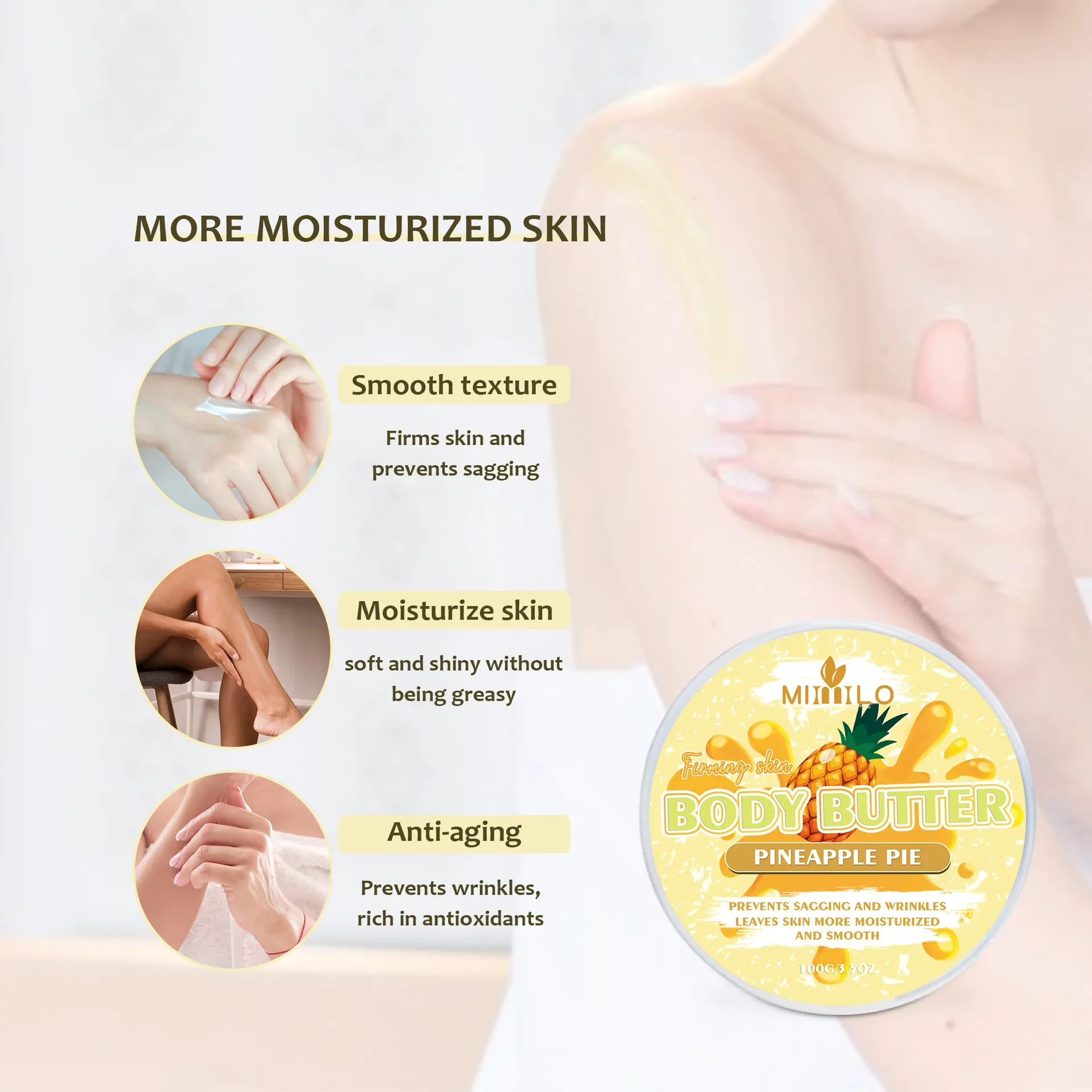 Body Gel Glycerin Moisturizing And Nourishing