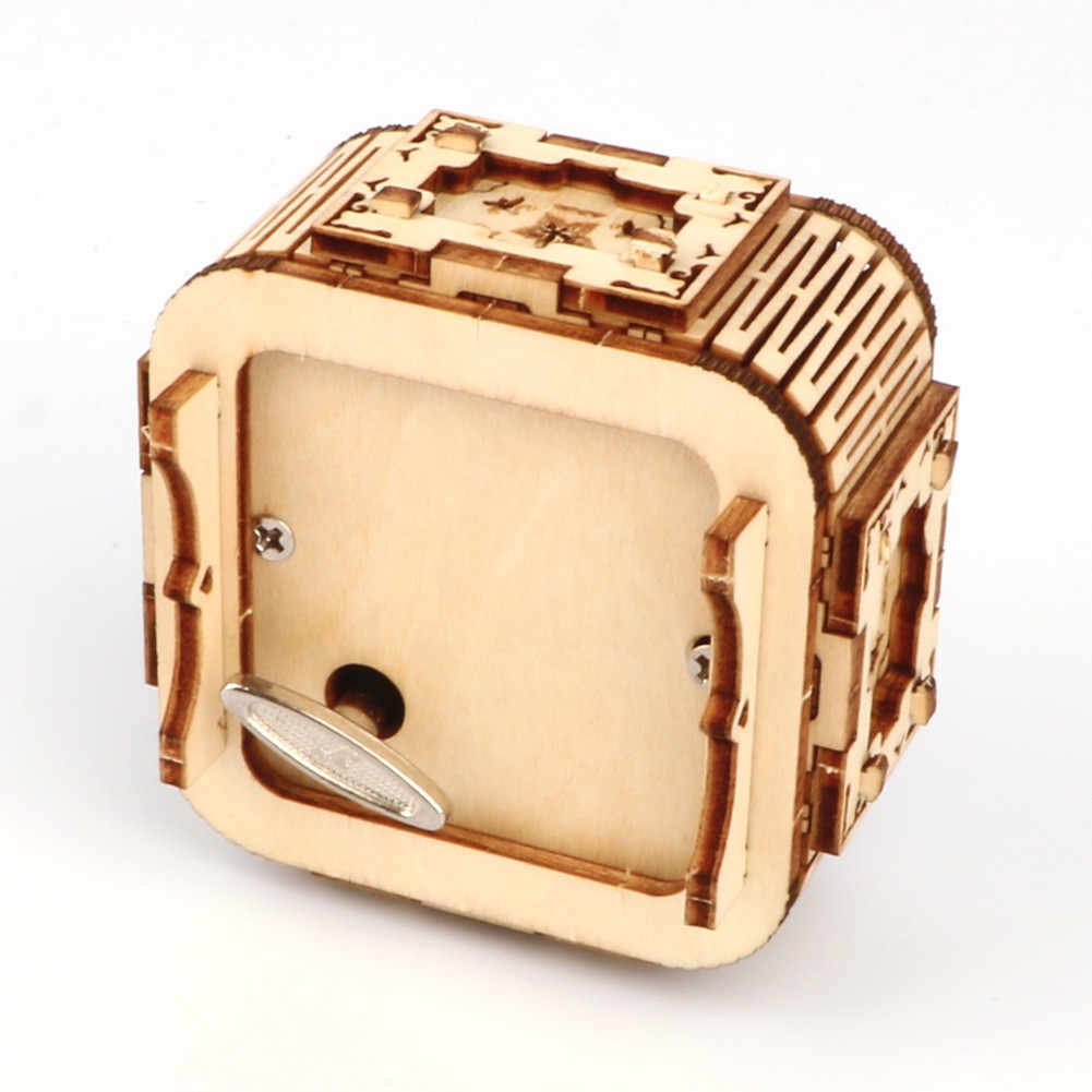 Music Box Jewelry Box Puzzle Assembly Holiday Gift