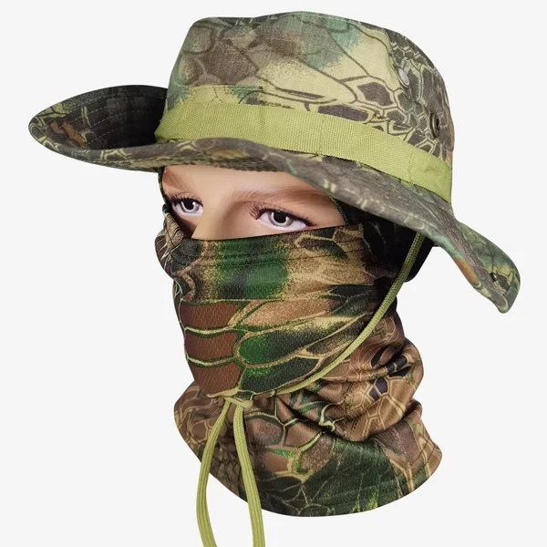 Cooling Neck Gaiter Face Mask Boonie Hat Set
