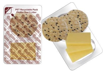 Crackers Rice & 3Pc Cheddar Cheese Gluten Free