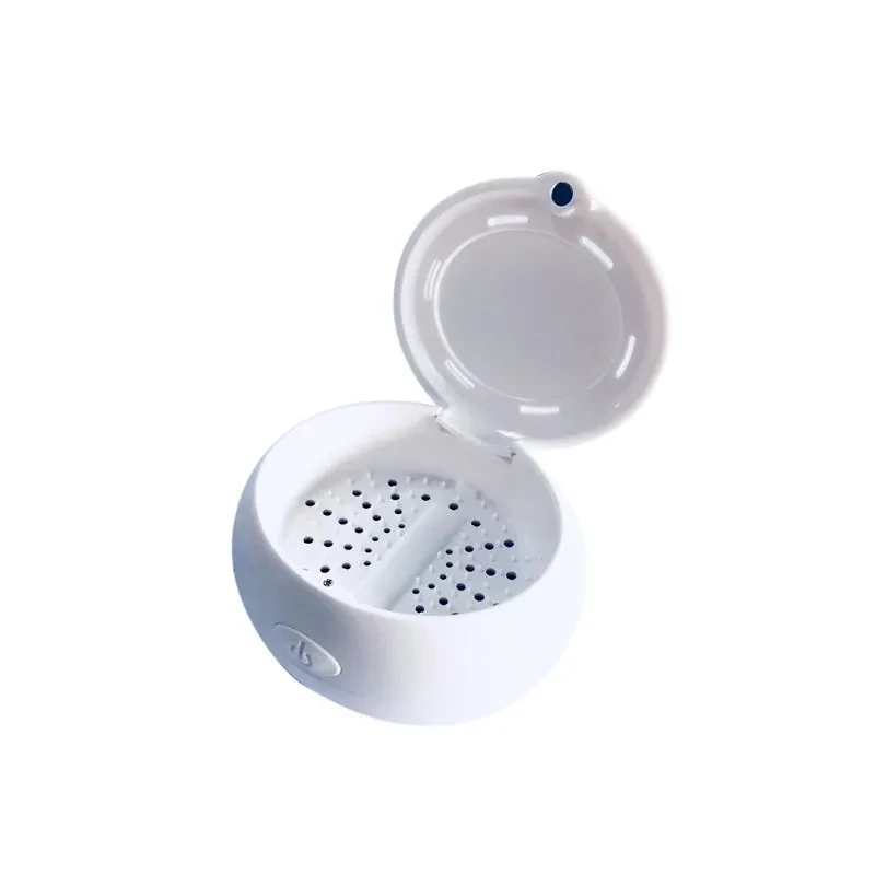 Electric USB UV Drying Box Headphone Dehumidifier Moisture Proof Hearing Aid UV Dryer Case