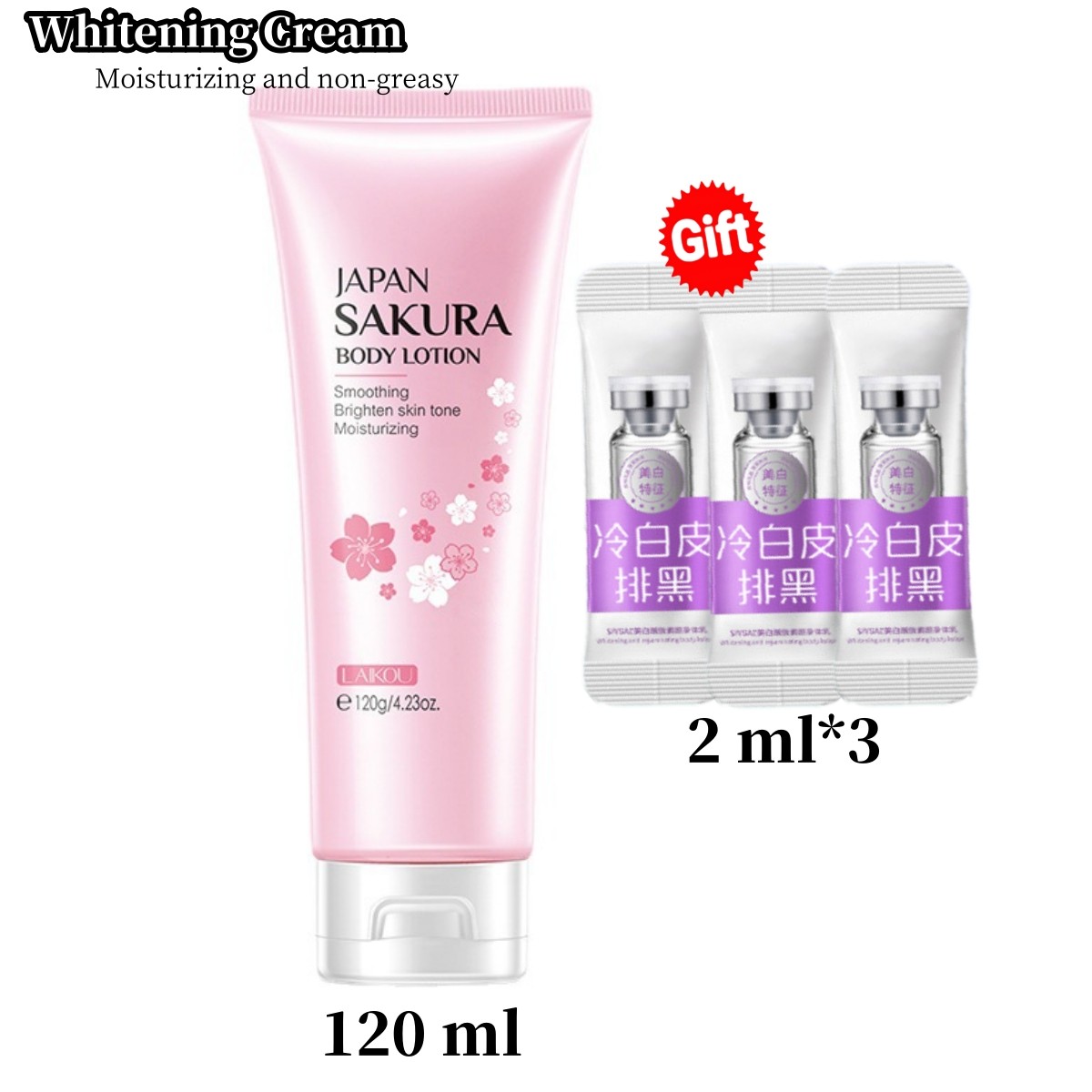 Body Whitening Cream - Intimate Area Brightening Lotion