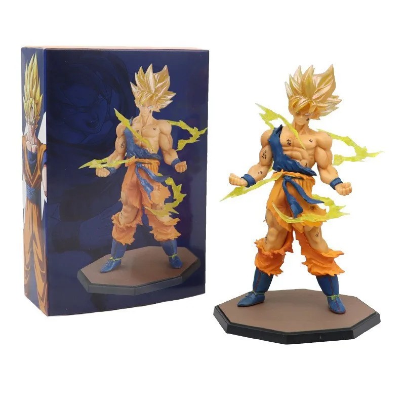 Hot Dragon Ball Son Goku Super Saiyan Anime Figure - 16cm DBZ Action Model Gifts