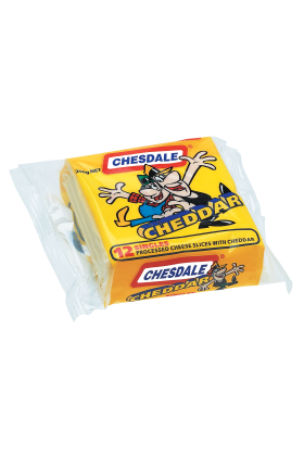 Cheese Cheddar Slices Processed