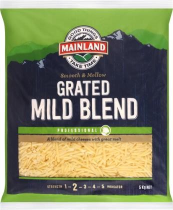 Cheese Mild Blend Grated
