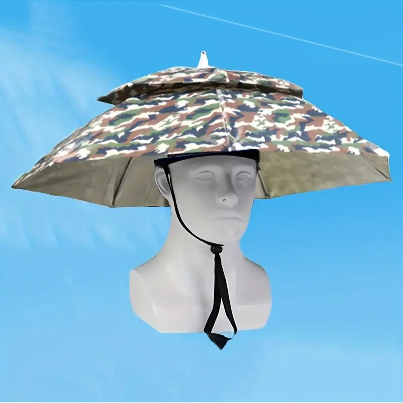 6-inch Oversized Foldable Umbrella Hat