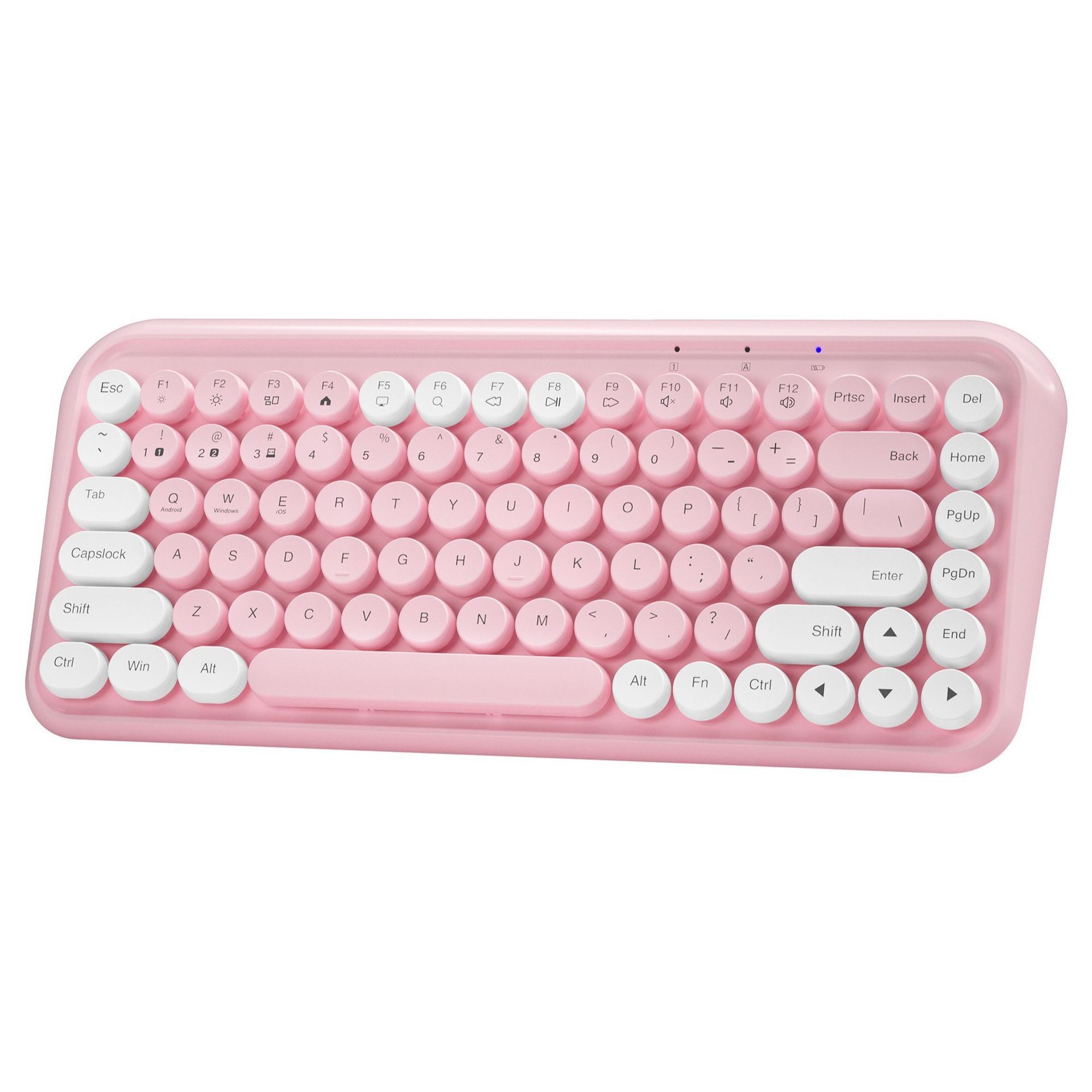 Dual-mode Wireless Bluetooth Mute Portable Keyboard