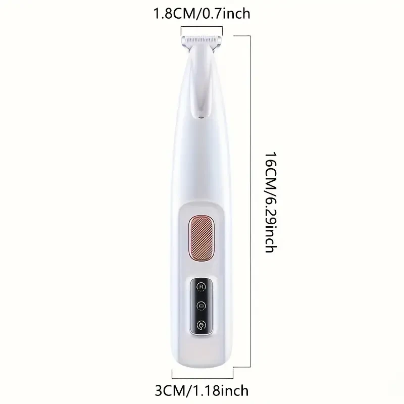 Pet Grooming Clippers | Low Noise LED Light Assisted Electric Trimmer