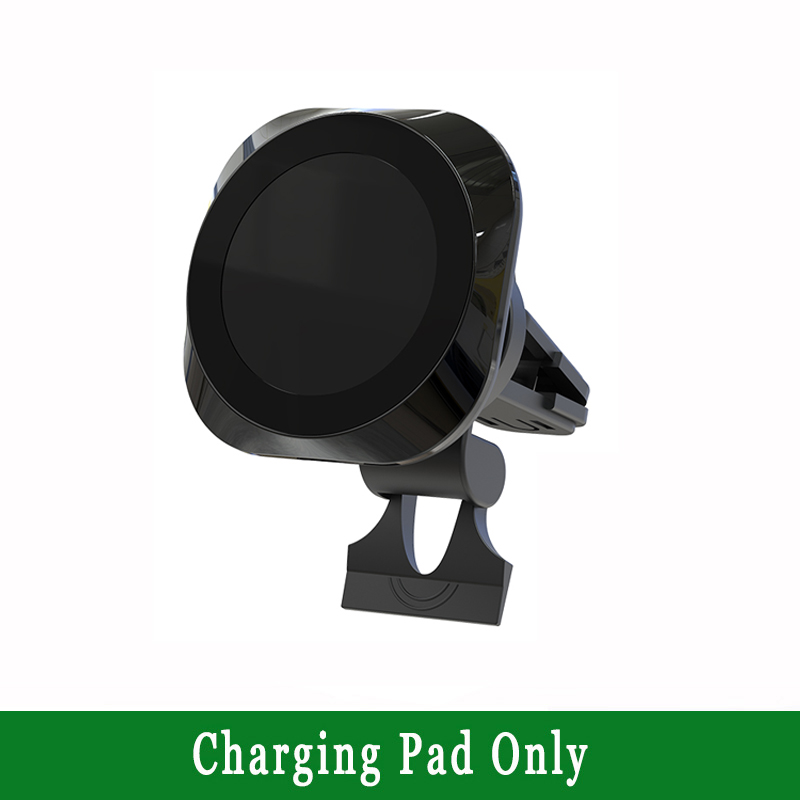 30W Magnetic Wireless Car Charger Air Vent Stand - Fast Charging Phone Holder for iPhone 12, 13, 14, 15 Pro Max Mini