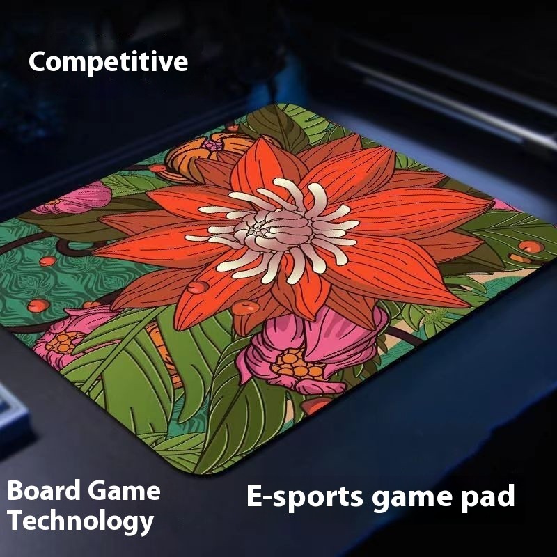 E-sports Mouse Pad Thickened Fine Rice Noodles Wild Lotus Table Mat