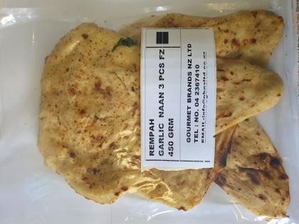 Bread Naan Garlic
