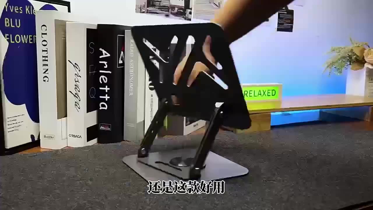 Laptop Stand Heat Dissipation Height Adjustable Suspended Foldable Portable Support Stand 2 In 1 Stand For Tablets