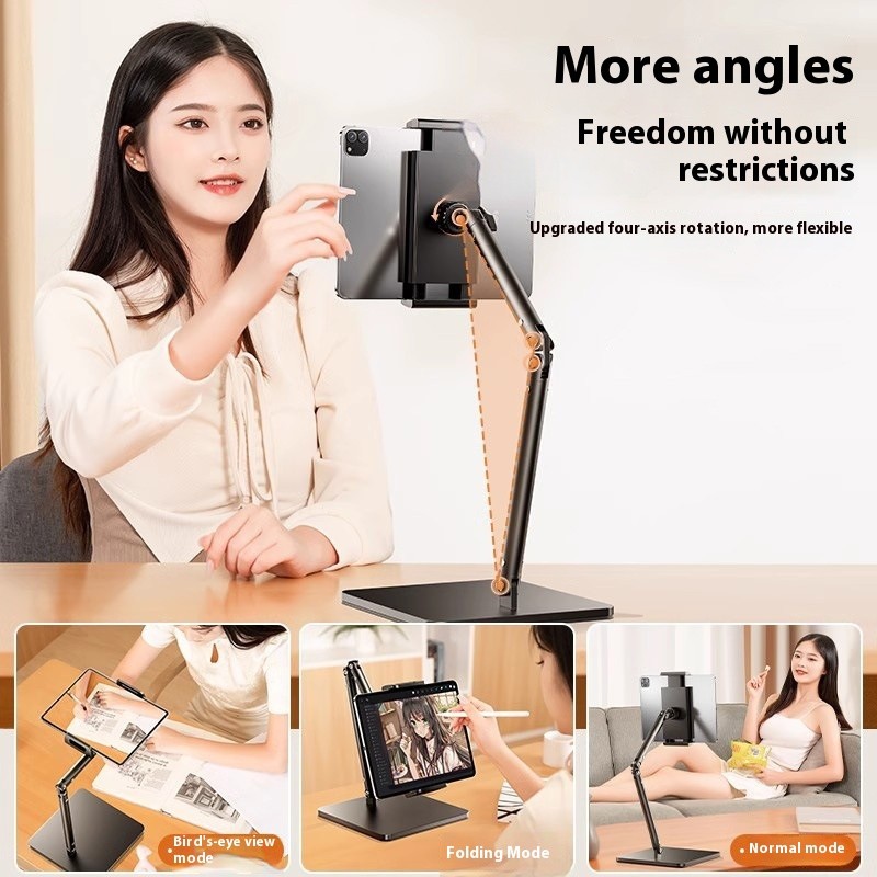Mobile Phone Metal Plate Desktop Bracket Convenient Live Streaming Shooting