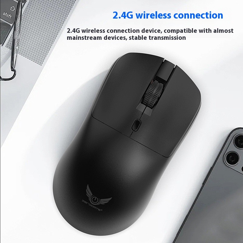 Wireless Mouse Standard Three-gear Audio Button Lightweight Wireless Mouse