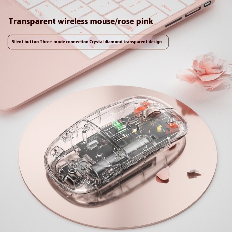 Applicable Tablet Pc Three-mode Connection Bluetooth Mouse