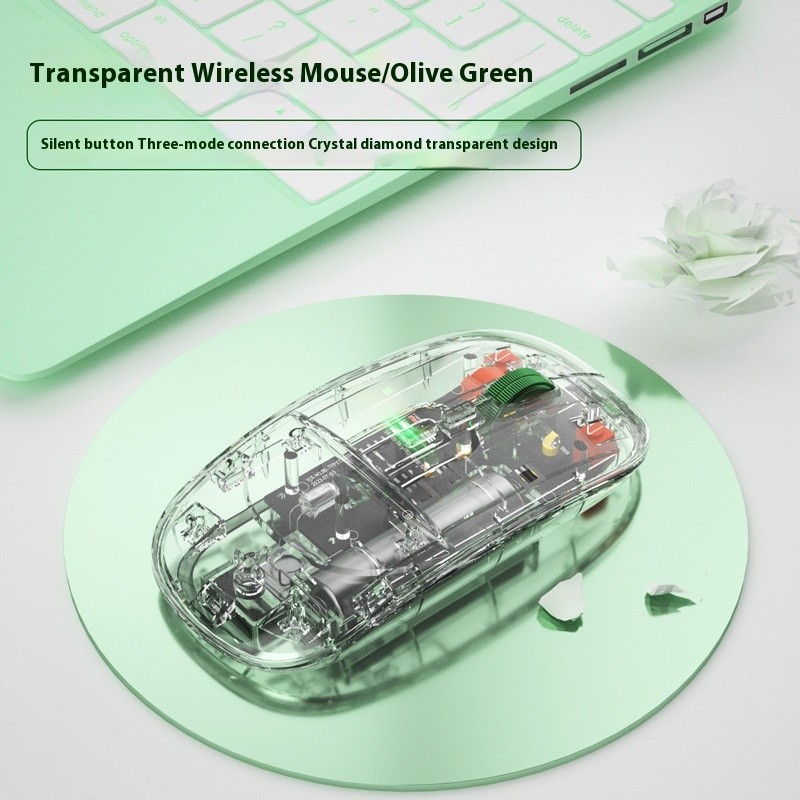 Applicable Tablet Pc Three-mode Connection Bluetooth Mouse