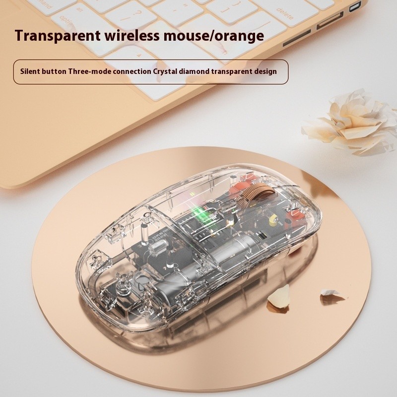 Applicable Tablet Pc Three-mode Connection Bluetooth Mouse