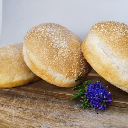 Bun Burger Semolina Dusted