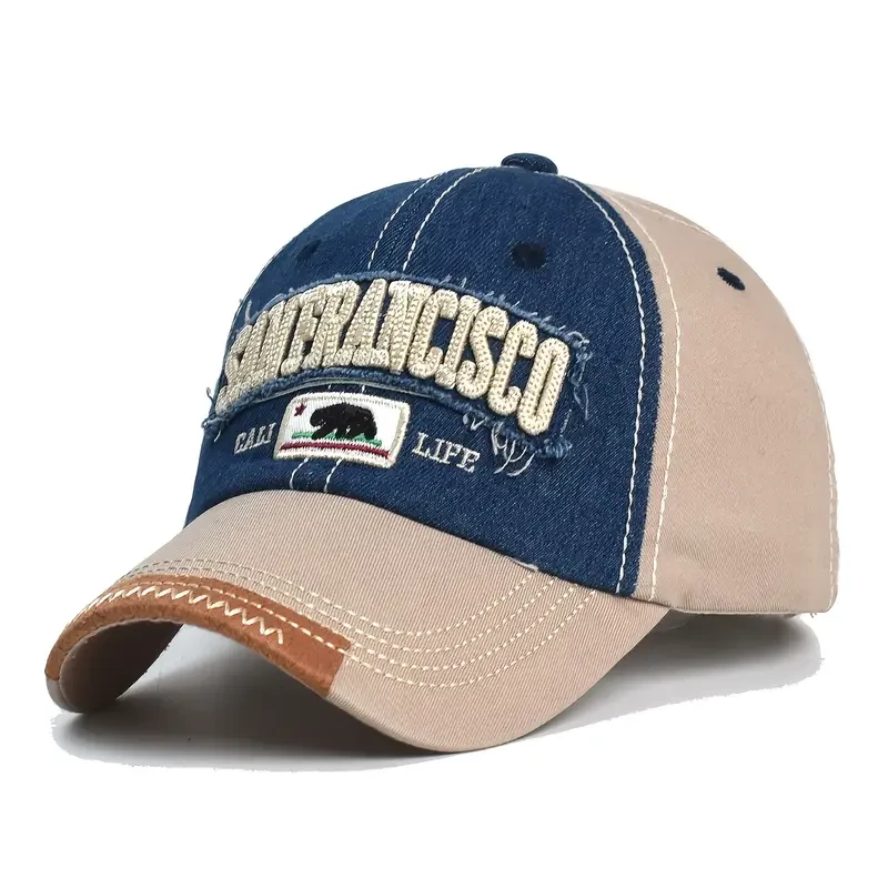 Vintage-Style Bear Baseball Cap