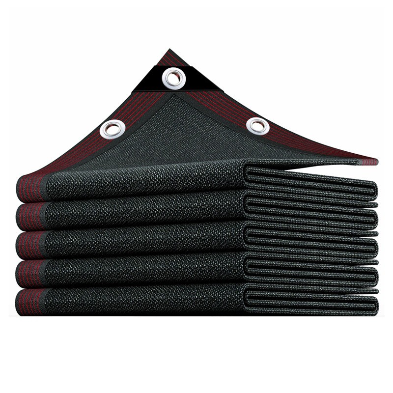 Agricultural Greenhouse Courtyard Sunshade Vegetable Insulation Black Sunshade Net