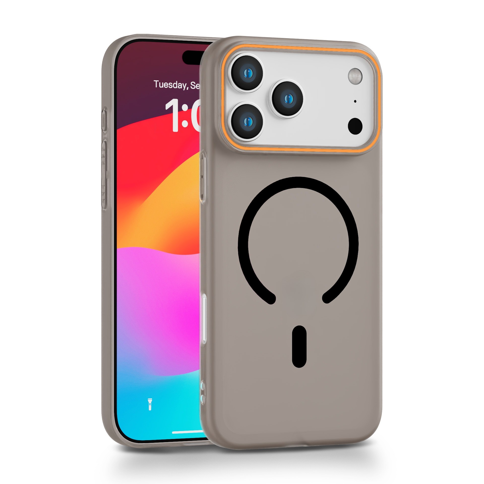 PC Magnetic Ice Mist Frosted Phone Case