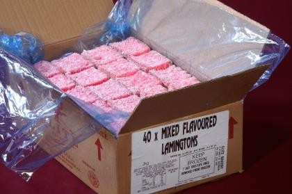 Lamington Mixed Chocolate Raspberry