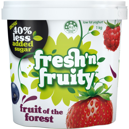 Yoghurt Fruit Of The Forest Reduced Sugar