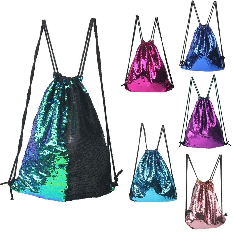 sequin backpack