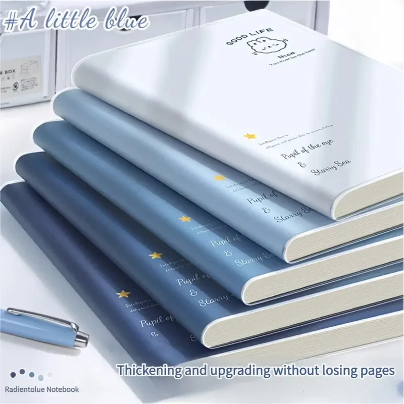 5-Book A5 Healing Gradient Notebook Set
