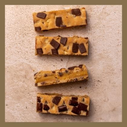 Slab Cookie Caramel Slice Pre-Cut