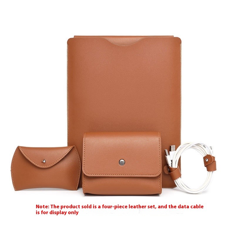 Lock Edge Notebook Leather Liner Bag