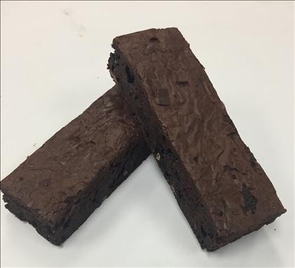 Slice Brownie Fudge Pre Cut