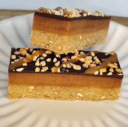 Slice Chocolate Caramel Low Gluten