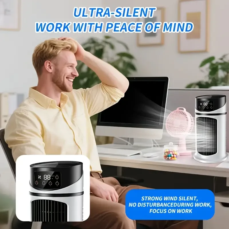 USB 3-in-1 Portable Air Cooler & Humidifier