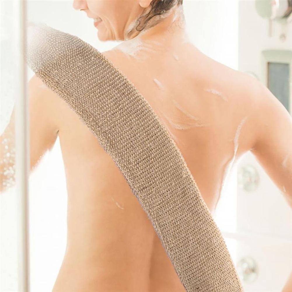 Ramie Jute Bath Towel - Multifunctional Exfoliating Belt Scrubber