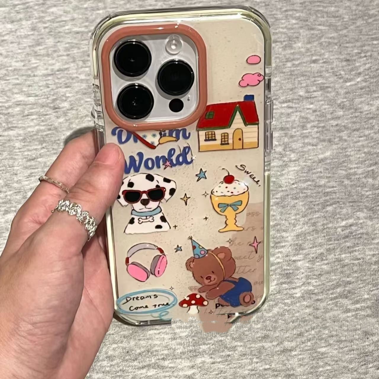 Retro Cute Dog Party Phone Case