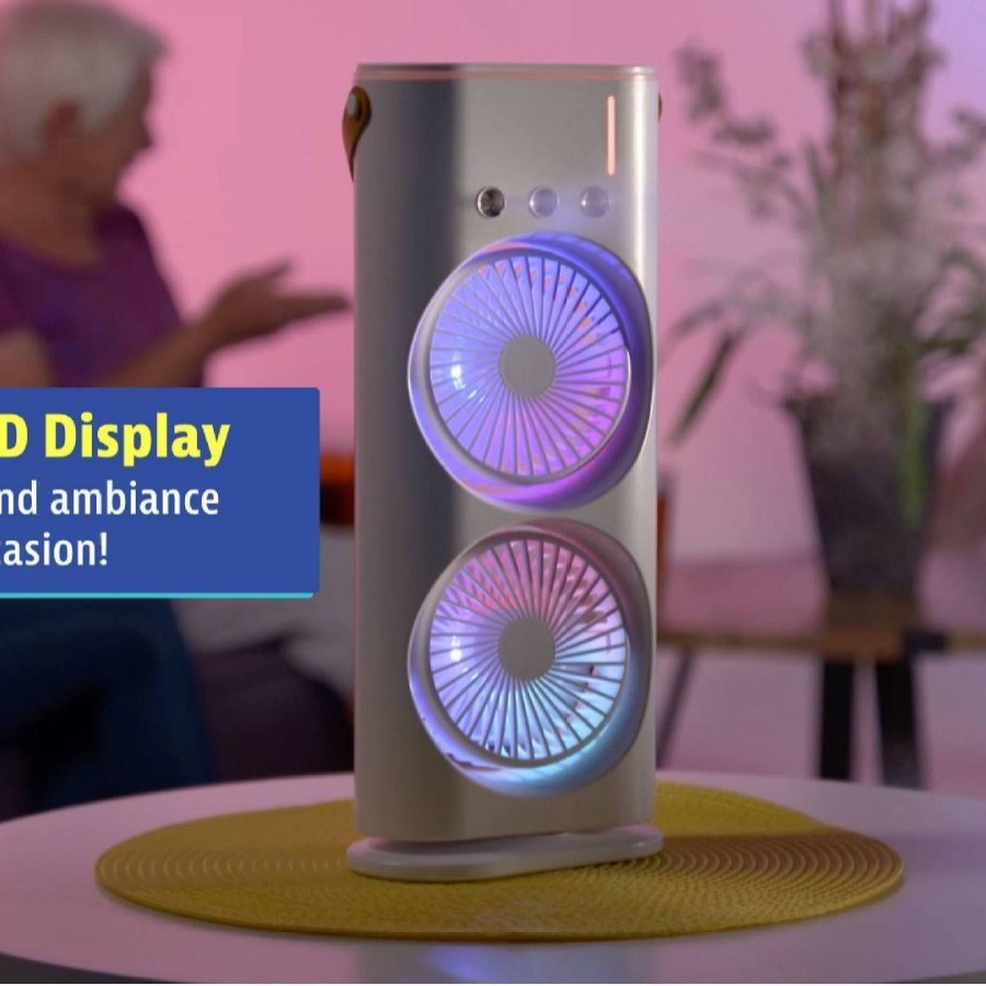 Household Small Air Cooler Hydrocooling Portable Air Adjustment