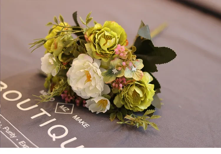 DIY Party Decoration Vintage Silk Artificial Flowers