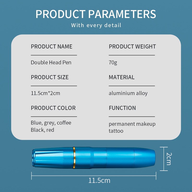 GHOST SPIDER Permanent Makeup Machine - Rotary Tattoo Gun Pen