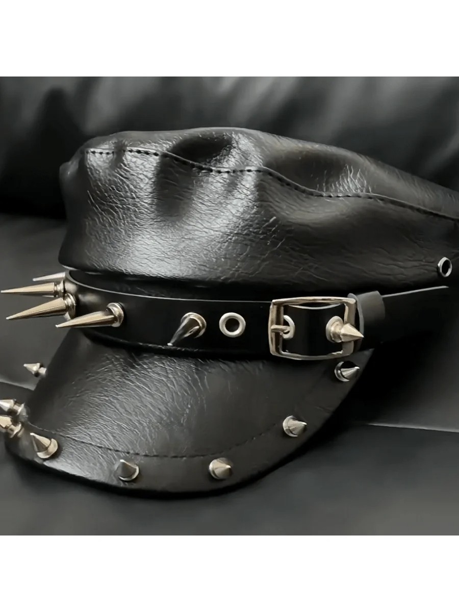 Trendy Non-Mainstream Mens and Womens Hats with Rivets