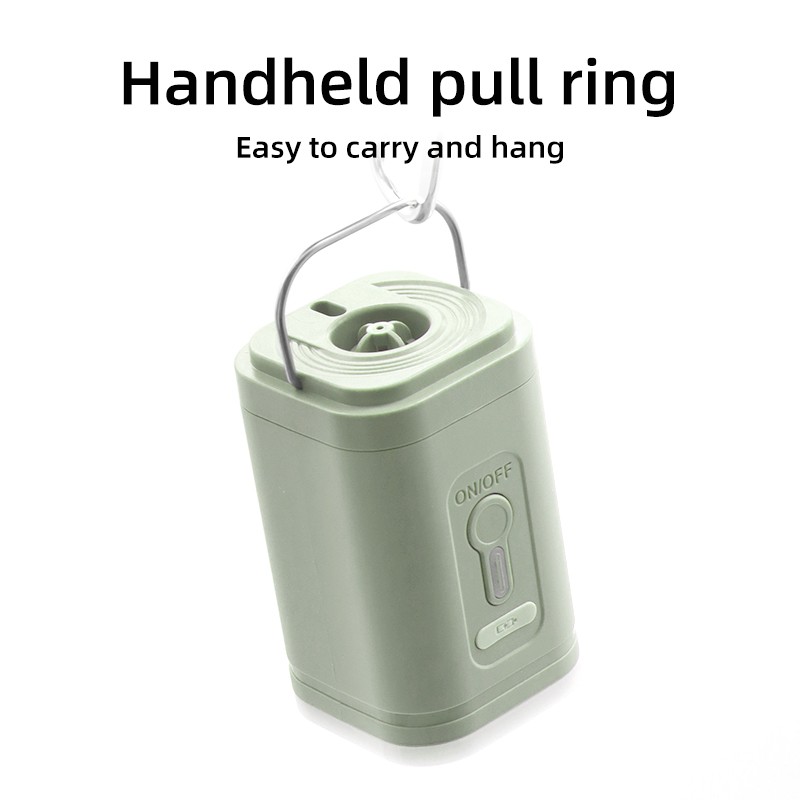 3 in 1 Electric Air Pump with Lights - Mini Wireless Air Compressor USB Charging Inflator/Deflator Pumps for Outdoor Camping